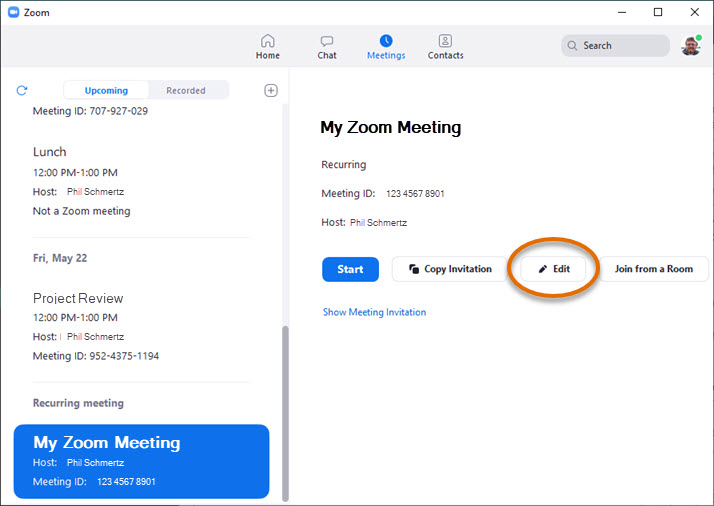 How to create zoom meeting id and password wqpvideos